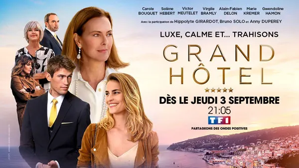 "Grand hôtel" s'achève en tête des audiences