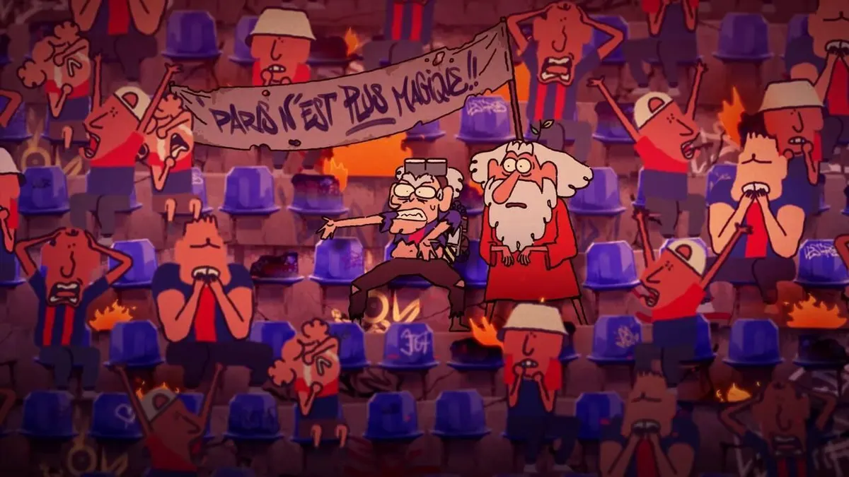 « Gradins », mini-série d’animation co-écrite par Alexandre Gonzalez et Eytan Saada, en ce moment sur Canal +