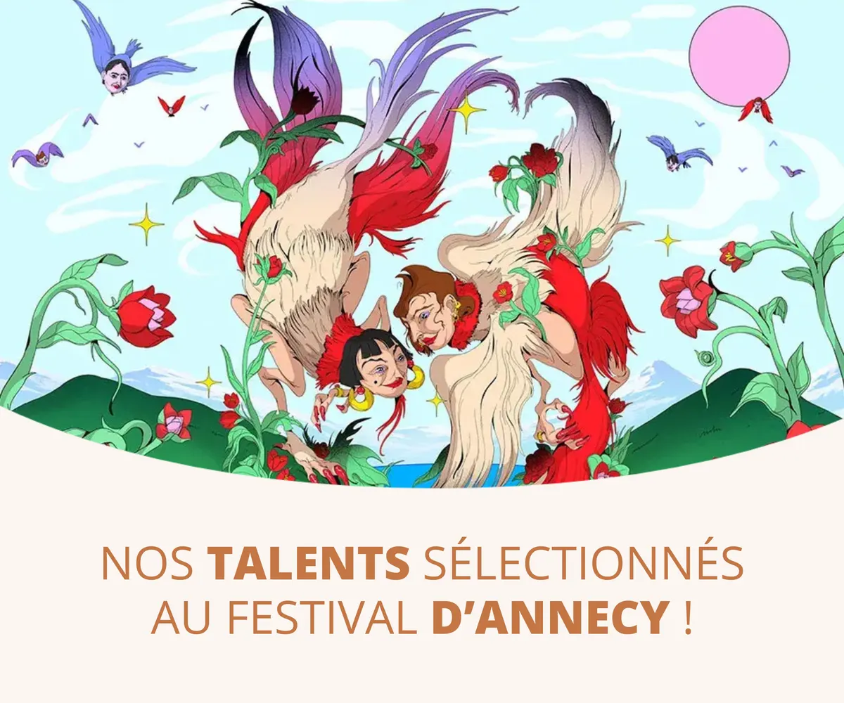 NOS TALENTS AU FESTIVAL D’ANNECY !