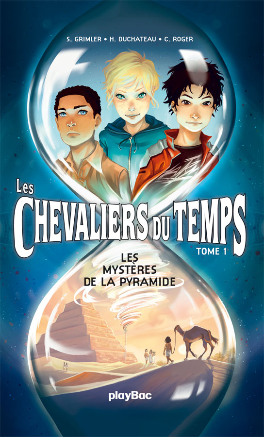 Hélène Duchateau co-écrit la série de roman « Les chevaliers du temps »
