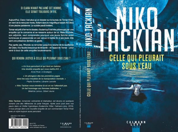 « Celle qui pleurait sous l’eau »  le nouveau roman de Niko Tackian