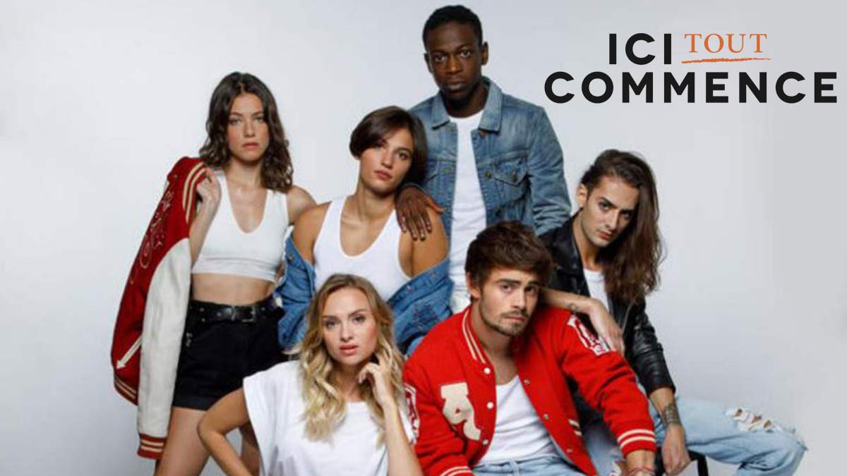 La série « Ici tout commence » co-créée par Sébastien Perroy, sur TF1