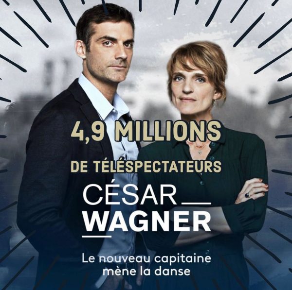 Excellentes audiences pour « César Wagner » et « Mongeville » co-écrits par Sébastien Paris
