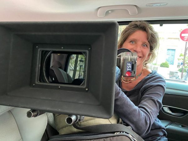 Adeline Darraux est actuellement en tournage