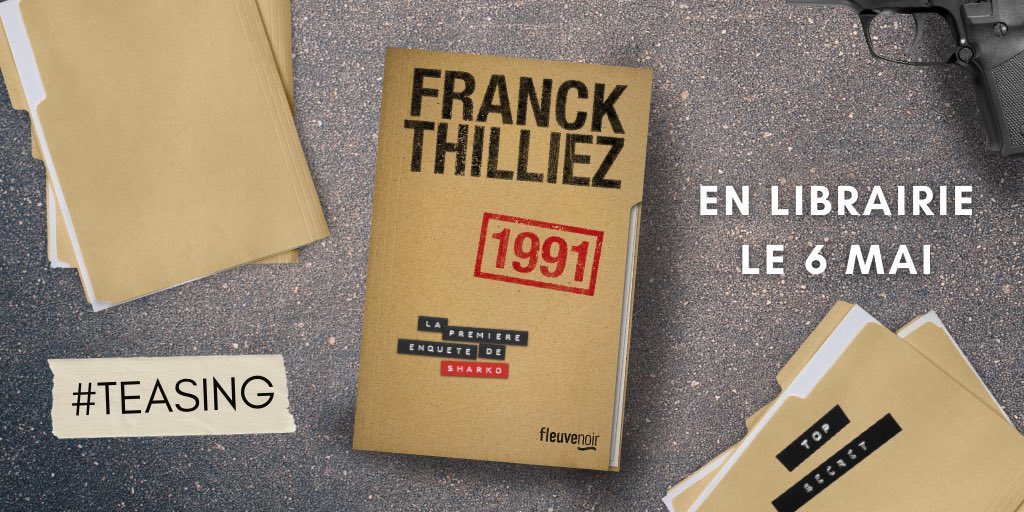 « 1991 » le nouveau roman de Franck Thilliez, en librairie le 6 mai