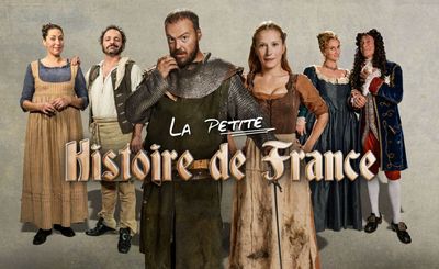 Rediffusion sur W9 de La petite histoire de France, écrite par Estelle Koenig