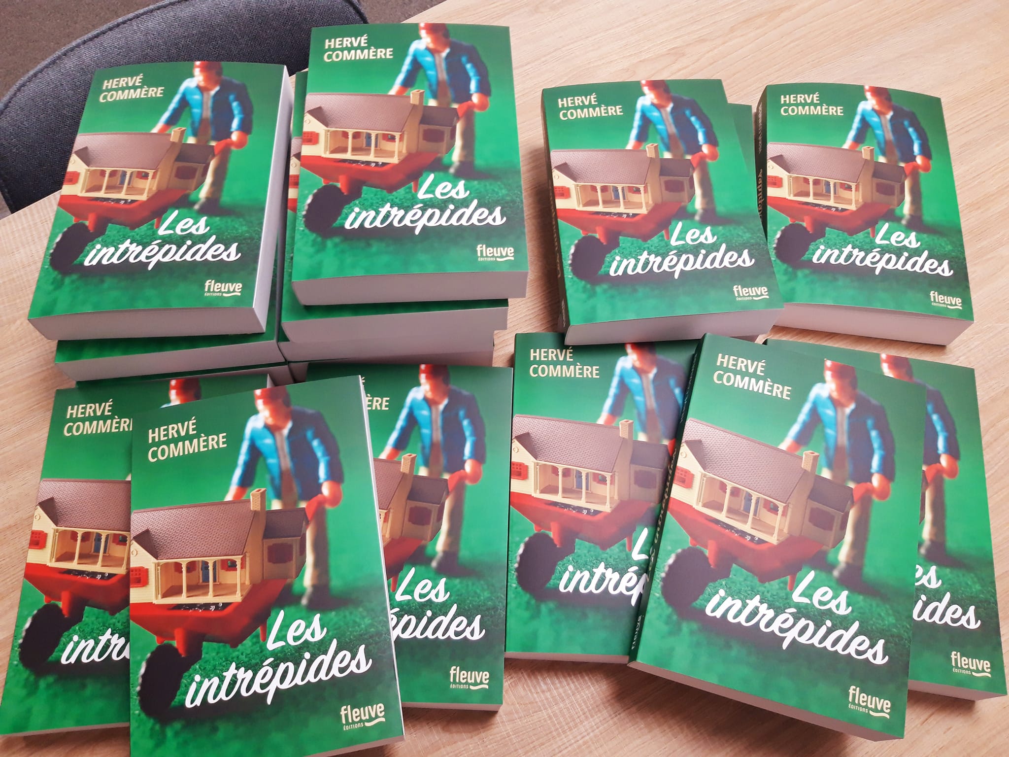 « Les intrépides » le nouveau roman de Hervé Commère