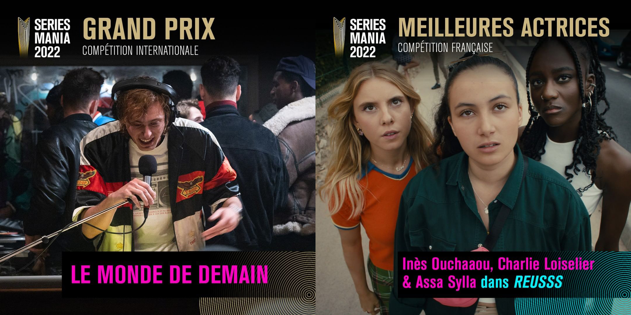 « Le Monde de demain » et « Reusss » primées au festival Séries Mania 2022