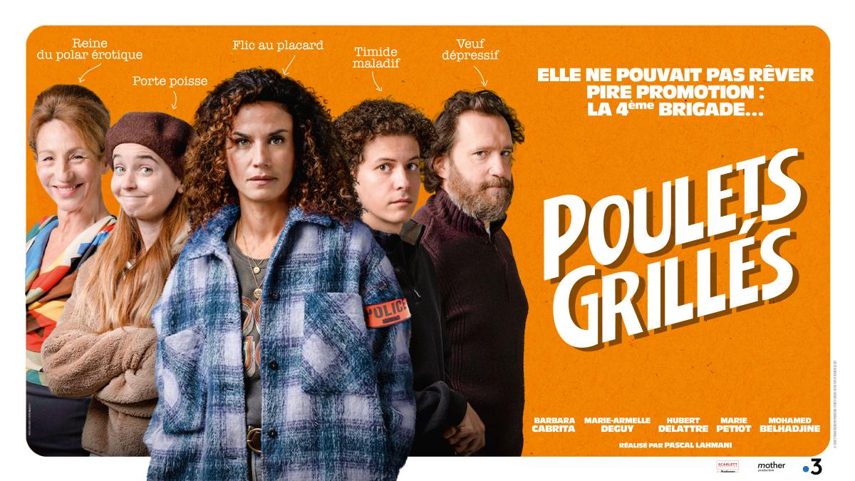 Succès pour « Poulets grillés », écrit par Anne-Charlotte Kassab et David Robert, diffusé mardi 26 avril sur France 3