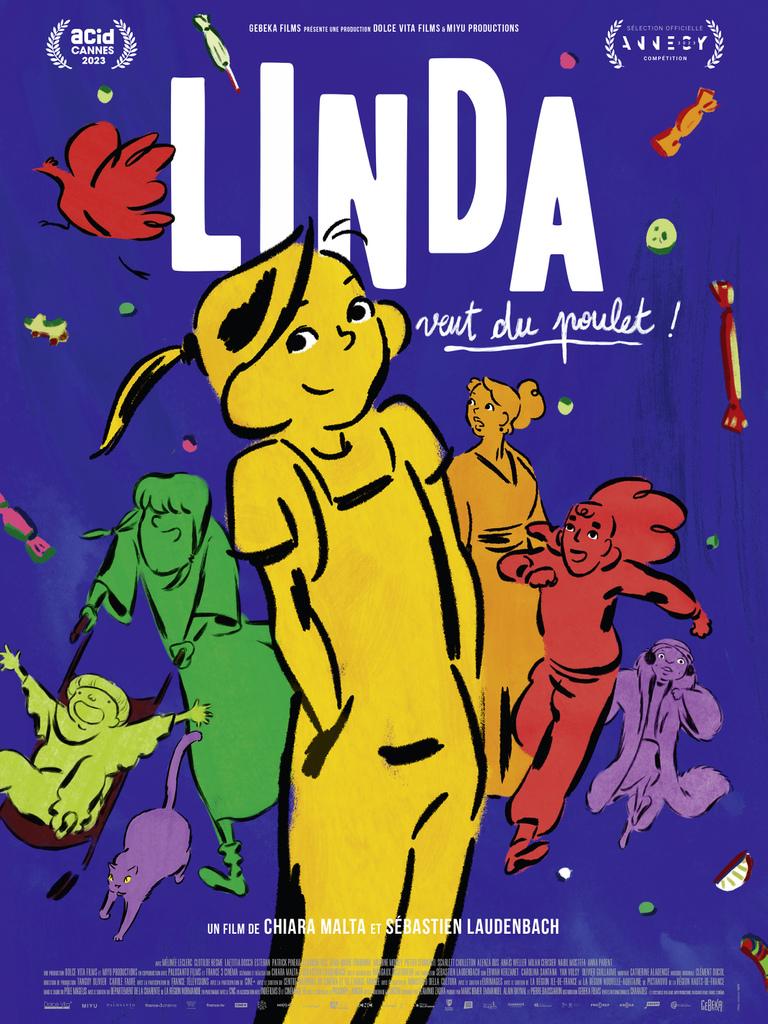 Linda veut du poulet! réalisé par Chiara Malta et Sébastien Laudenbach remporte le Cristal du long-métrage à Annecy