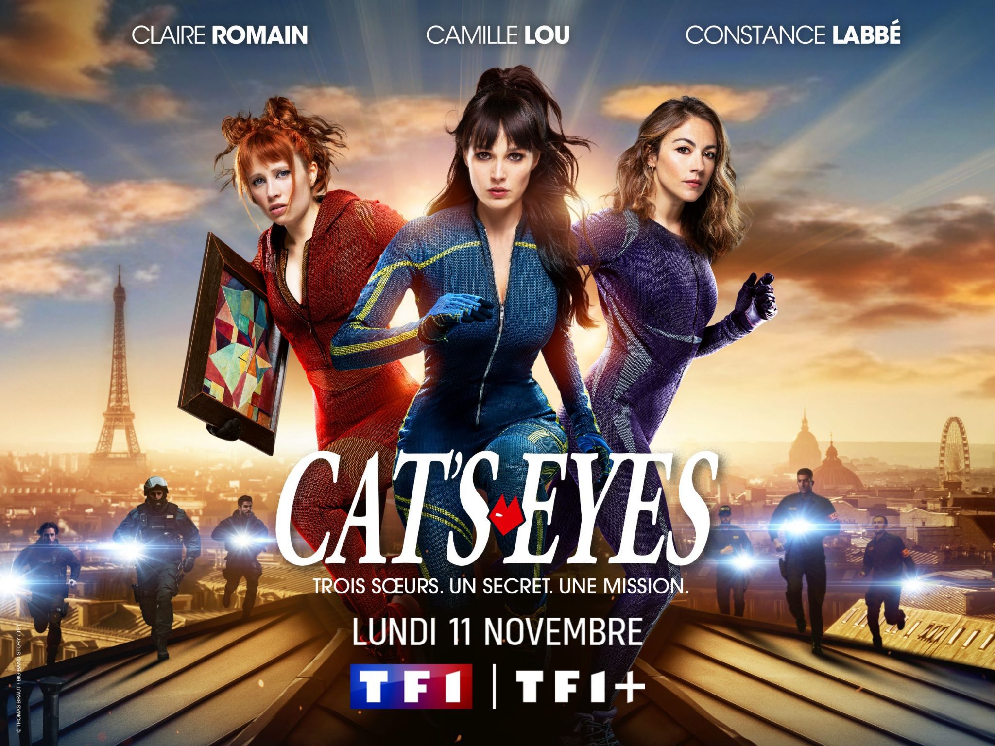 La série évènement « Cat’s Eyes » diffusée dès ce soir sur TF1 !