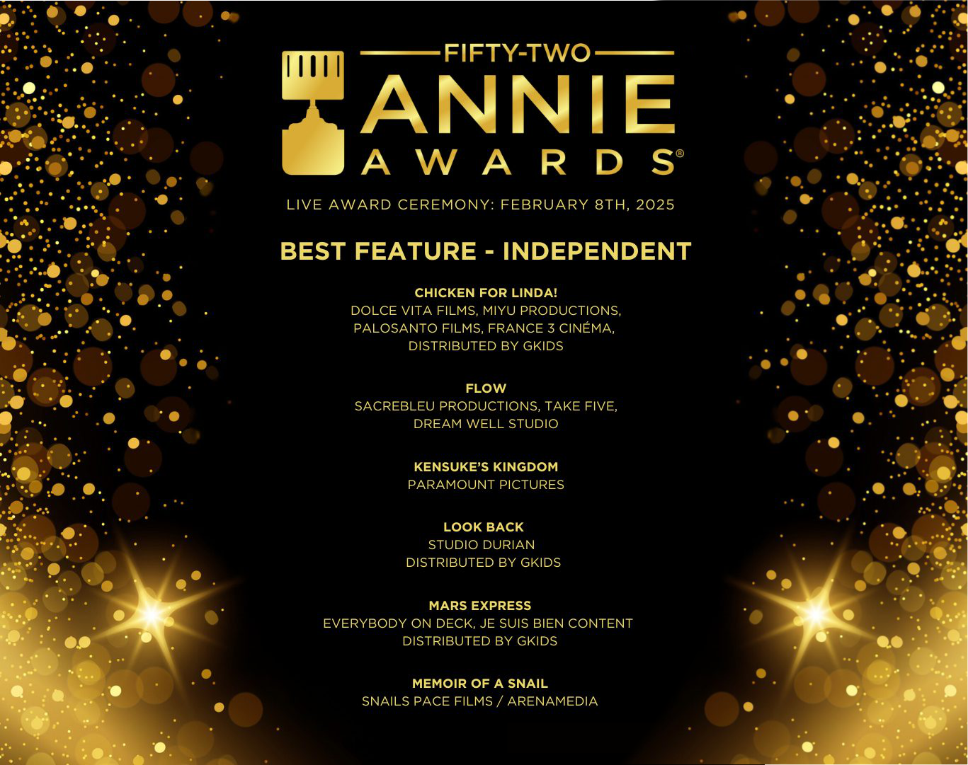 « Linda veut du Poulet ! » nominé aux Annie Awards !