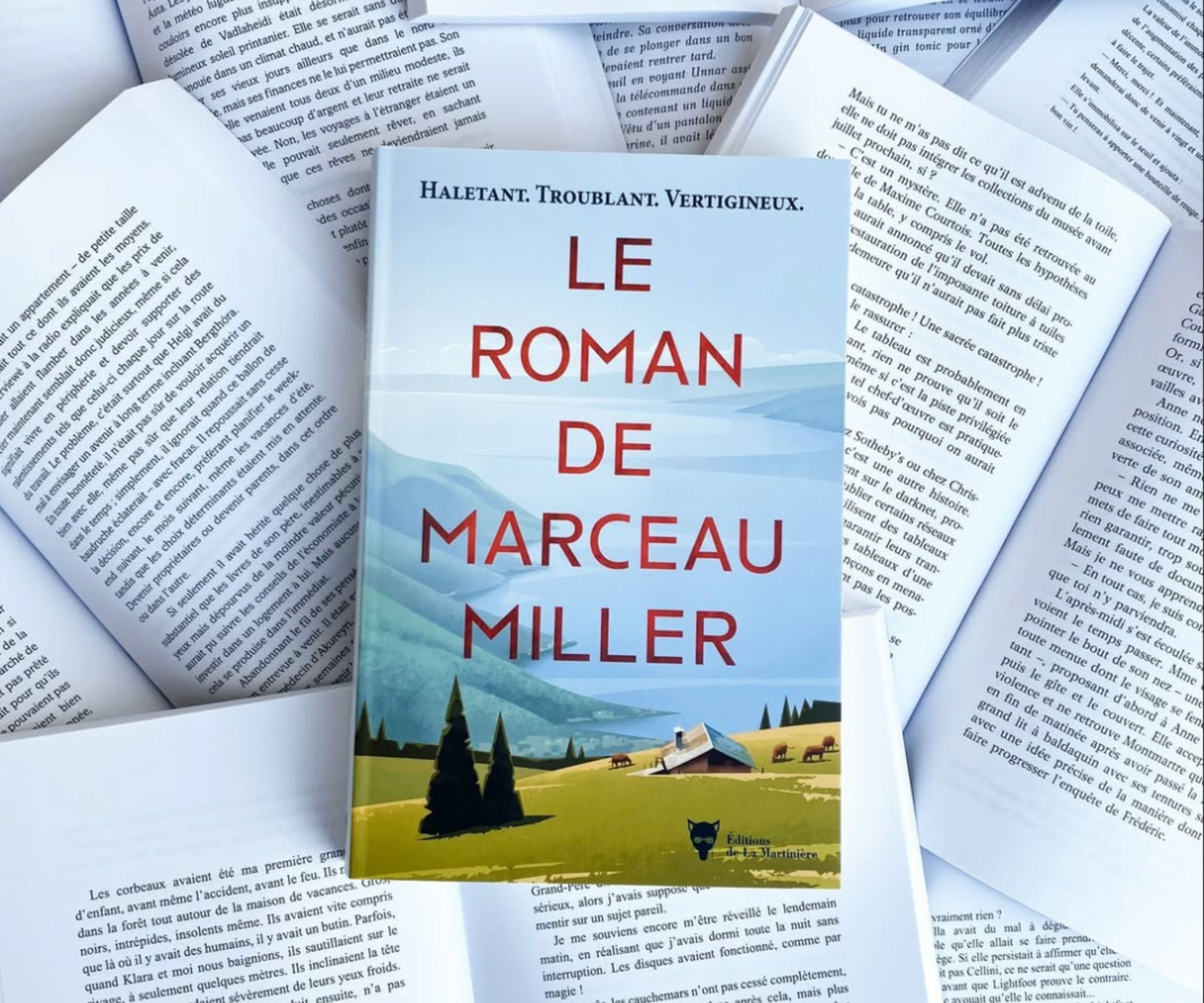 « LE ROMAN DE MARCEAU MILLER » DISPONIBLE EN LIBRAIRIE !