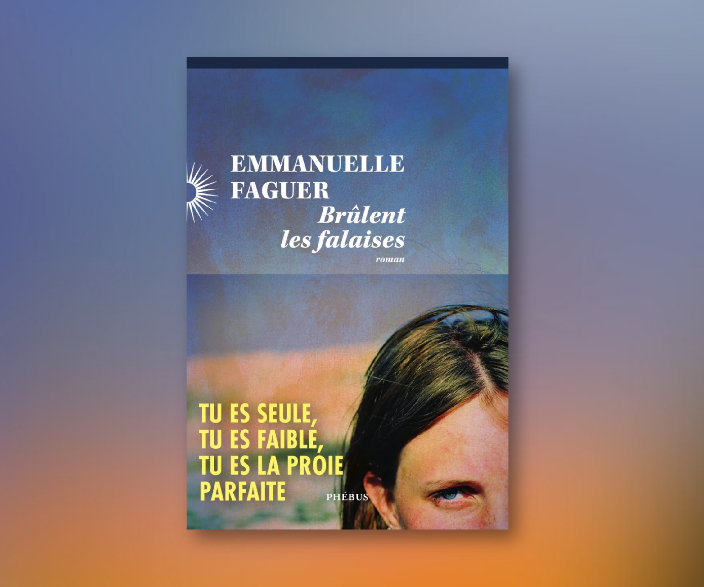 « BRÛLENT LES FALAISES » EST DISPONIBLE EN LIBRAIRIE